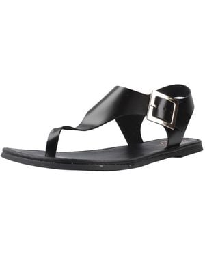 Porronet Sandales plates 3217p - Noir
