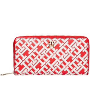 Tommy Hilfiger Portefeuille AW0AW15743 - Rouge
