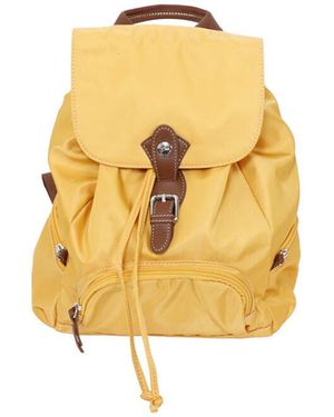 KATANA Sac à dos porte PC portable 14,5 nylon garni cuir réf 6128