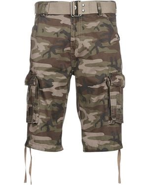 Schott Nyc Pantaloni Corti Tr Ranger - Grigio