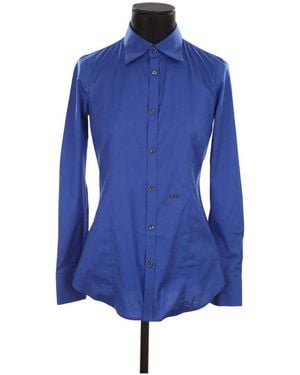 DSquared² Chemise Chemise en coton - Bleu