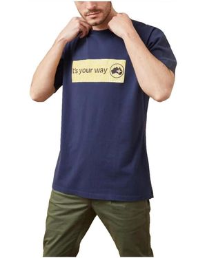 Altonadock T-Shirt Korte Mouw - Blauw