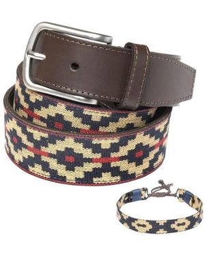 Pelpe Ceinture Fabric-2 GS1 Beige - Gris