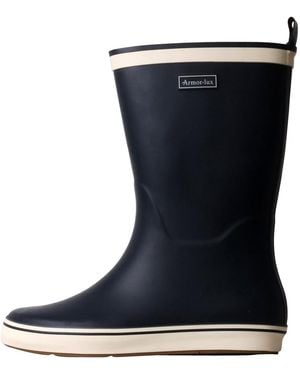 Armor Lux Bottes Bottes À Enfiler Matelot - Bleu