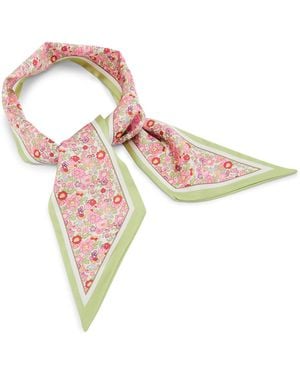 Daxon Echarpe by - Foulard à fleurs - Rose