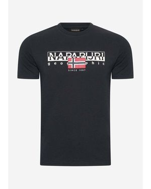 Napapijri T-Shirt Aylmer T-Shirt - Zwart