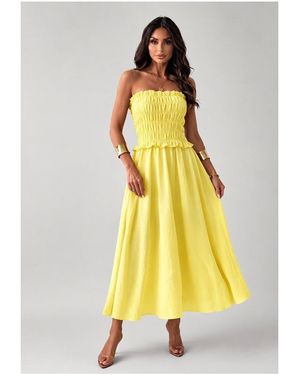 Kebello Robe Robe F, Jaune