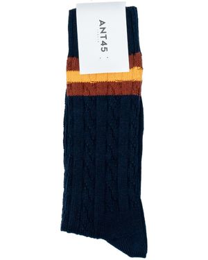 ANT45 Chaussettes U406Lk056439N - Bleu