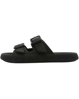 CACATOES Sandales Sandales Plates Adulte Jessy Classic - Noir