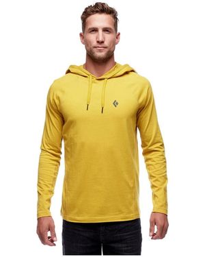 Black Diamond Sweatshirts À Capuche M Crag Hoody - Jaune