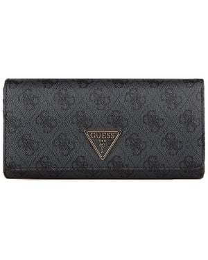 Guess Portefeuille Laurel Ii Slg Flap Organizer - Noir
