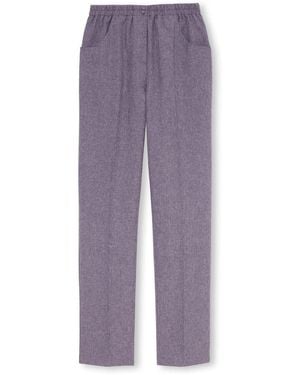 Daxon Pantalon by - Pantalon entièrement élastiqué - Violet