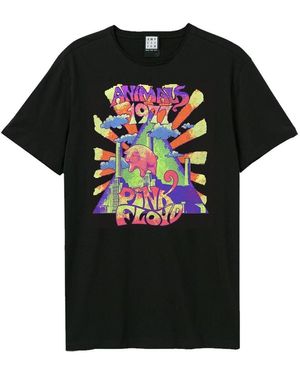 Pink Floyd T-shirt Animals Tour 77 - Noir