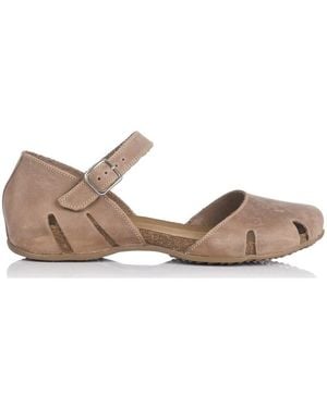 Interbios Sandales SANDALE 4449 CUIR BEIGE - Marron