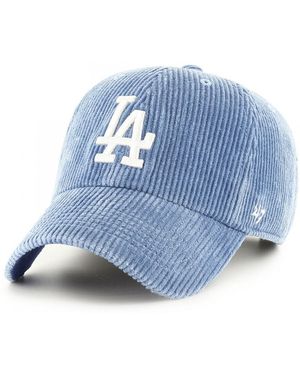'47 Pet Cap Mlb Los Angeles Dodgers Wide Cord Clean Up - Blauw