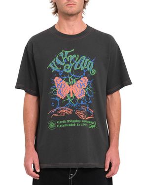 Volcom T-shirt Camiseta de manga corta Diabolical Inherita - Multicolore