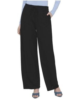 Jdy Pantalons large Leslie - Noir