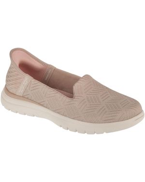 Skechers Chaussons Slip-Ins On The Go Flex - Clover - Gris