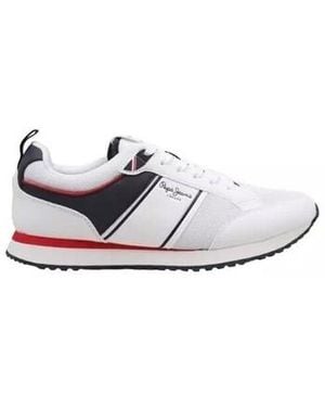 Pepe Jeans Baskets basses Baskets DUBLIN BRAND - Blanc