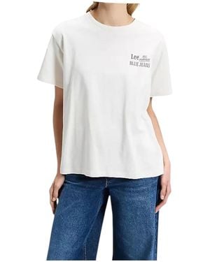 Lee Jeans T-Shirt 112387061 - Blanc