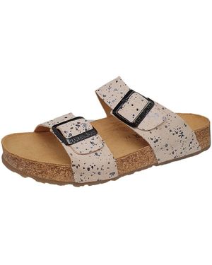 Haflinger Sandales plates - Marron
