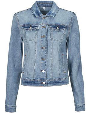 Vila Jeansjacken Vishow - Blau