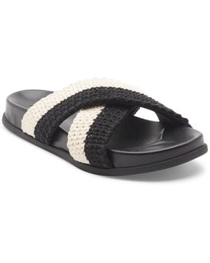 Roxy Sandales Plates Syenna - Noir