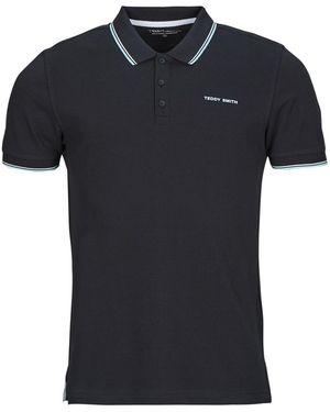 Teddy Smith Poloshirt Pasian 2 Mc - Schwarz