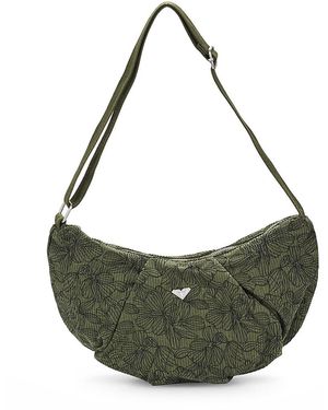 Roxy Marsupio Neon Moon Printed Crossbody - Verde