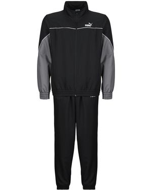 PUMA Jogginganzüge Woven Colorblock Suit - Schwarz