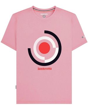 Lambretta T-shirt LB429 - Rose
