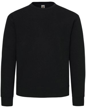 Fruit Of The Loom Sweat-shirt Supercotton - Noir