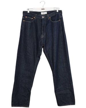 Samsøe & Samsøe Jeans Jean droit en coton - Bleu