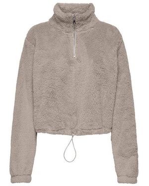 ONLY Fleece Jack - Grijs