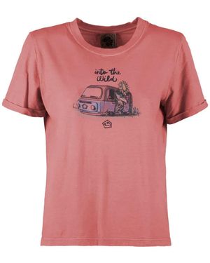 E9 T-shirt Wild - Rose