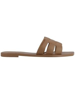 Lemon Jelly Mules Zaya Sandals - Toasted Nut - Marron