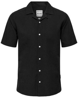 Only & Sons Chemise Cantley - Noir