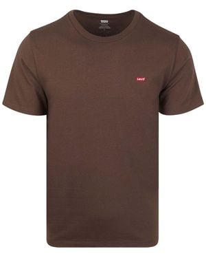 Levi's T-shirt T-shirt Original Marron