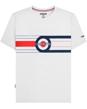 Lambretta T-shirt LB411 - Blanc
