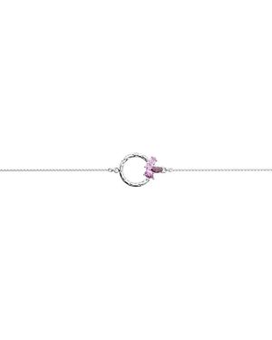 Les Georgettes Bracelets Bracelet Les Cadettes Rose Du Désert Argenté - Métallisé