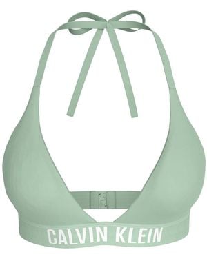 Calvin Klein Maillots de bain Halter Triangle - Vert