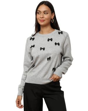 La Modeuse Pull Pulls Pour Femme - Gris