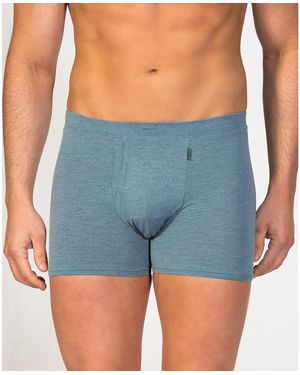 Zd - Zero Defects Boxers Boxer ouvert fil de soja - Bleu