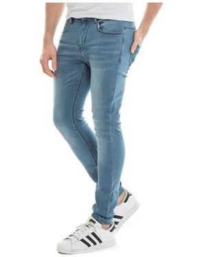Waxx Jeans Pantalon joggjean BRONX - Bleu