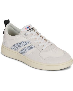 Palladium Sneakers Basse Pallacup Flame Lth - Bianco