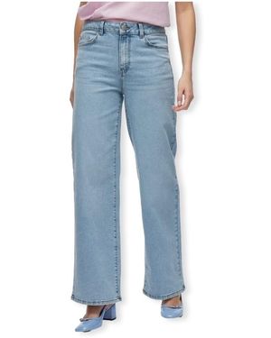 Vila Jeans Emma Wide Jeans - Bleu