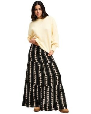 Roxy Sweat-Shirt Loomed Horizon - Noir