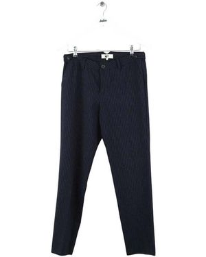 Mkt Studio Pantalon Pantalon droit noir - Bleu
