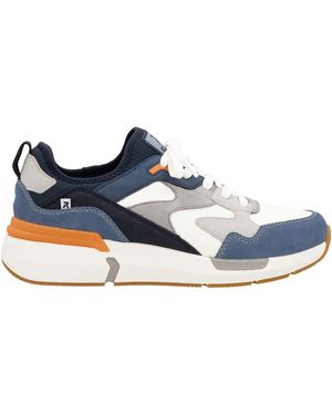 Rieker Baskets basses Sneaker - Bleu