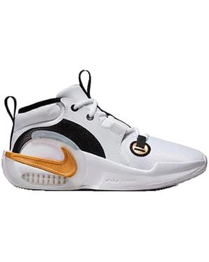 Nike Chaussures Baskets air zoom crossover 2 gs blanc/or métallique